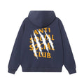 Anti Social Social Club Claw Slash Logo Hoodie - Navy Blue